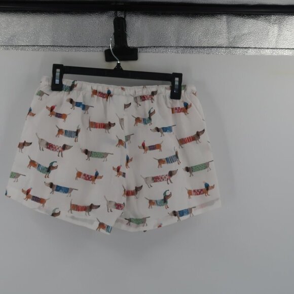 Morgan & Finch Home Collections Weiner Dog Dachshund Sleep Style Shorts Medium - Picture 6 of 6